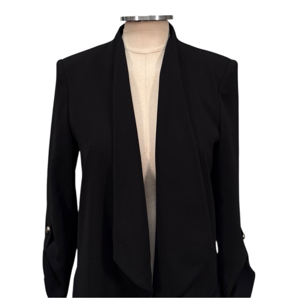 ZARA Draped Slouch Sleeve Blazer Size Small - Picture 5 of 10